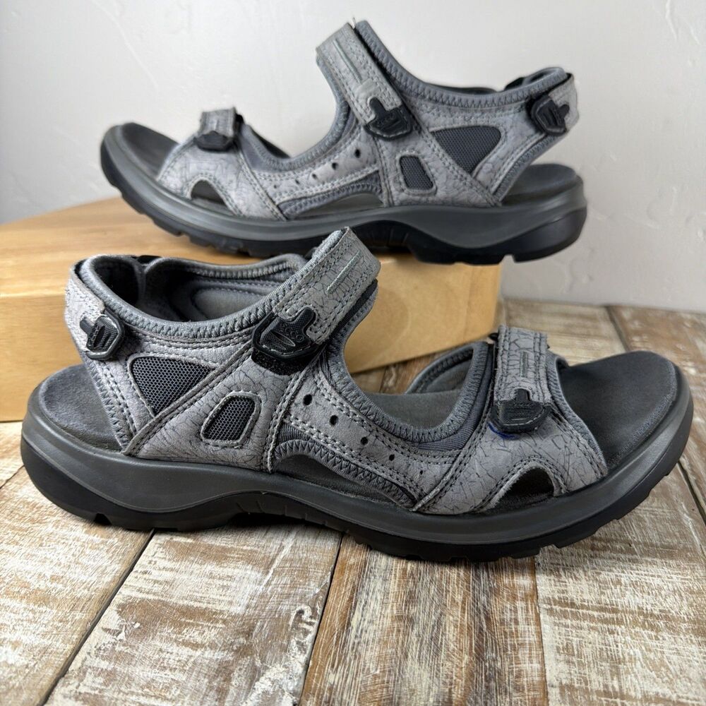ECCO Offroad Men's Grey Hiking Sandals Sz 12 EU 43